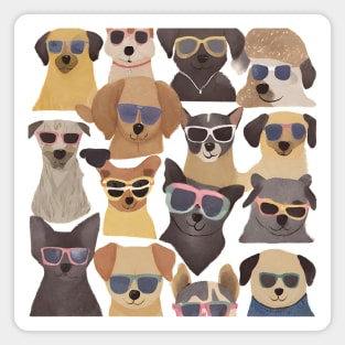 Cute Dogs Magnet